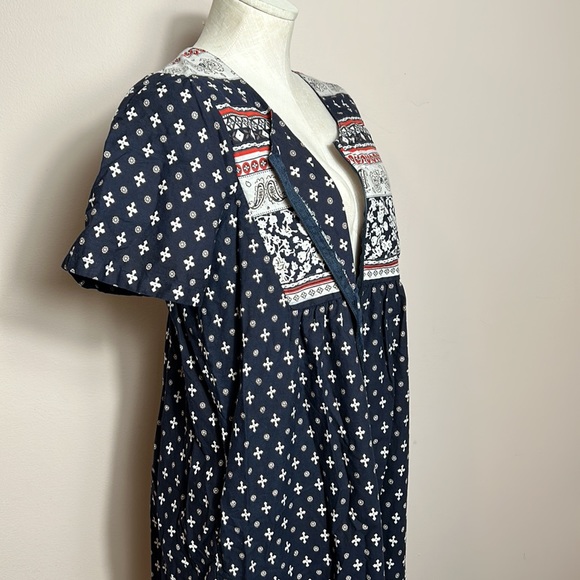 Fox Valley Traders Foulard Print Lounger By Sawyer Creek size M - Picture 8 of 12